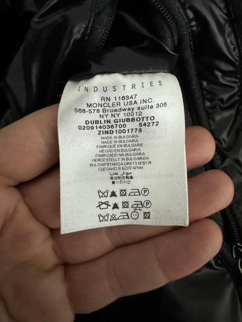 Moncler Jacket Dublin size 3 grey